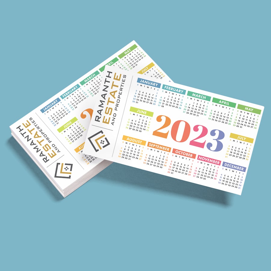 Printable Foldable Calendar 2023
